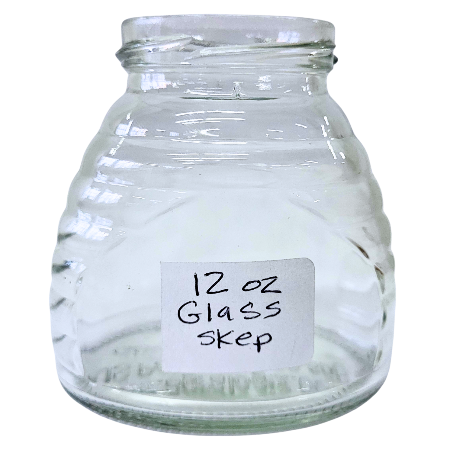 12 oz Glass Skep Jars
