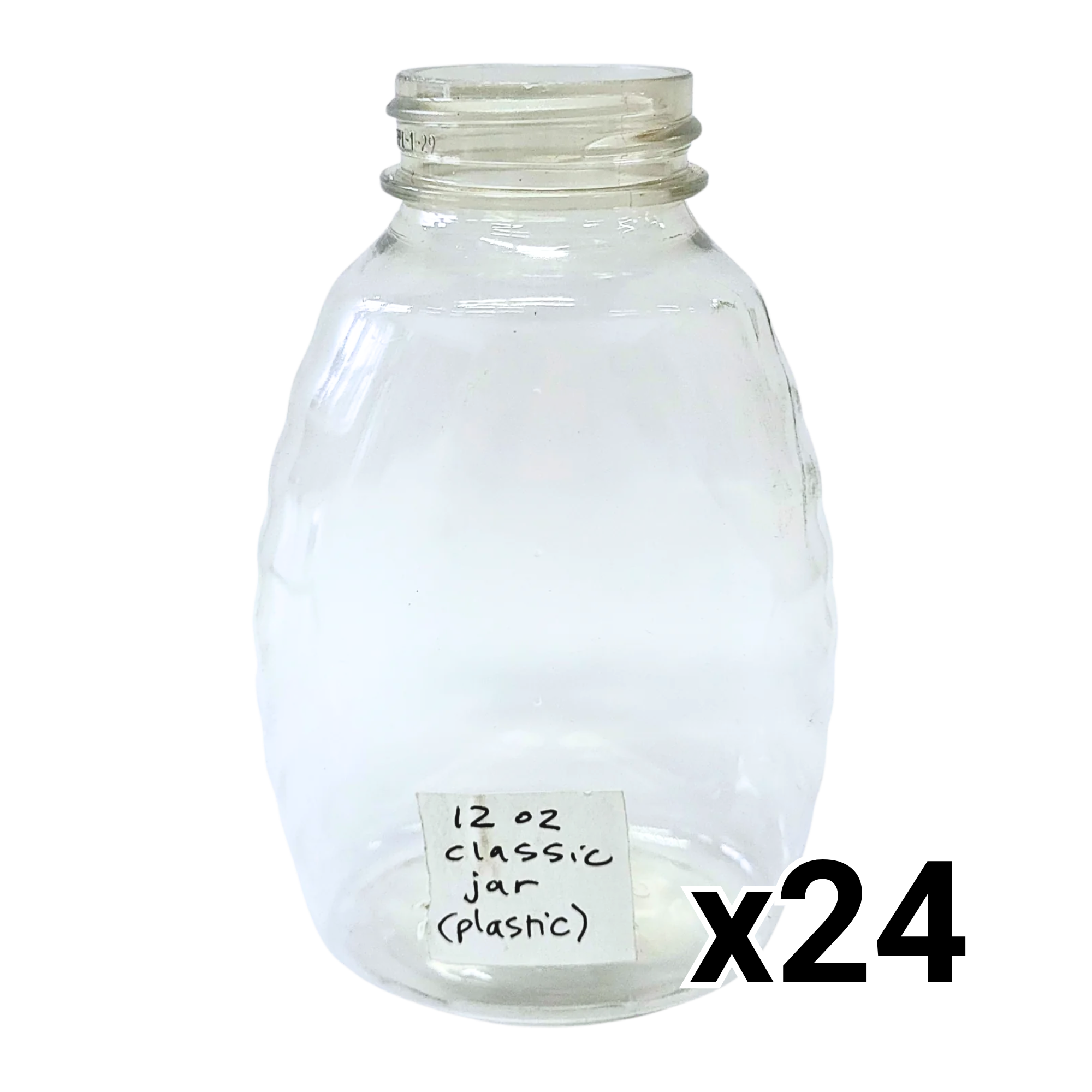 12 oz Plastic Classic Honey Jar