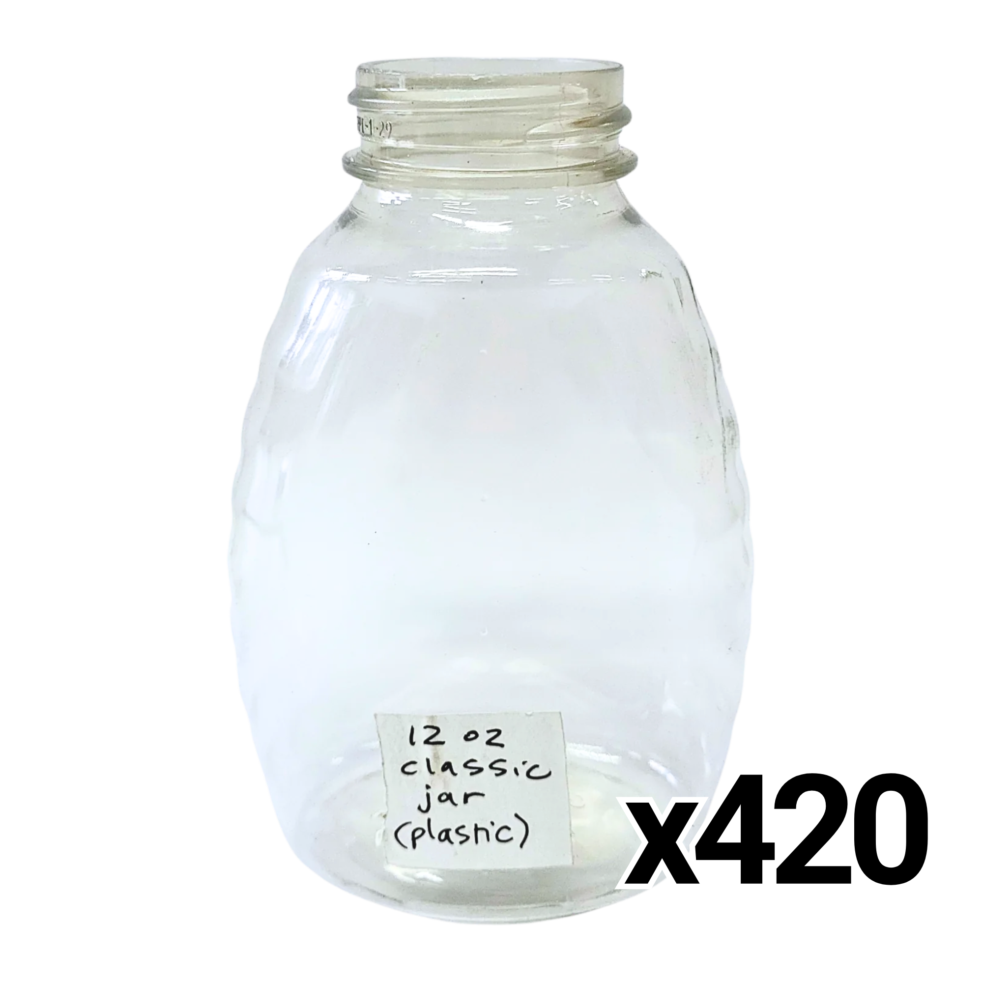 12 oz Plastic Classic Honey Jar