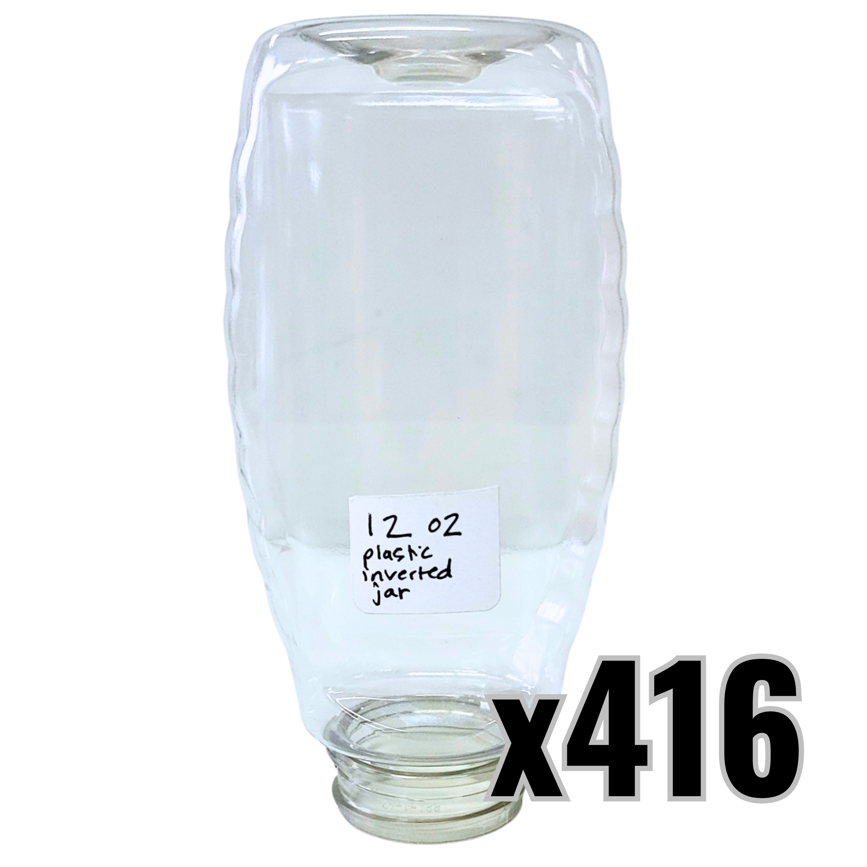 12 oz Plastic Inverted Honey Jar