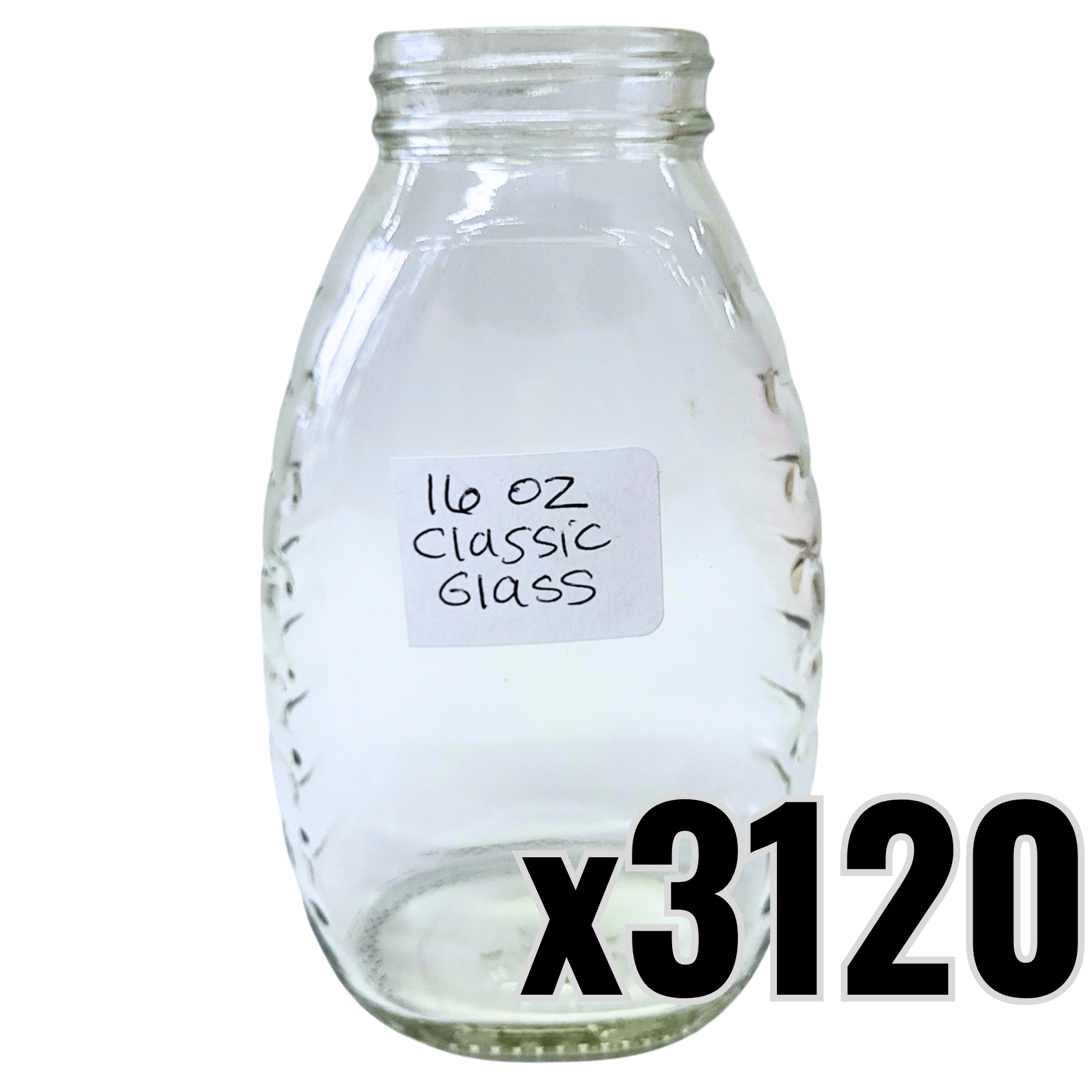 16 oz Glass Classic Jars