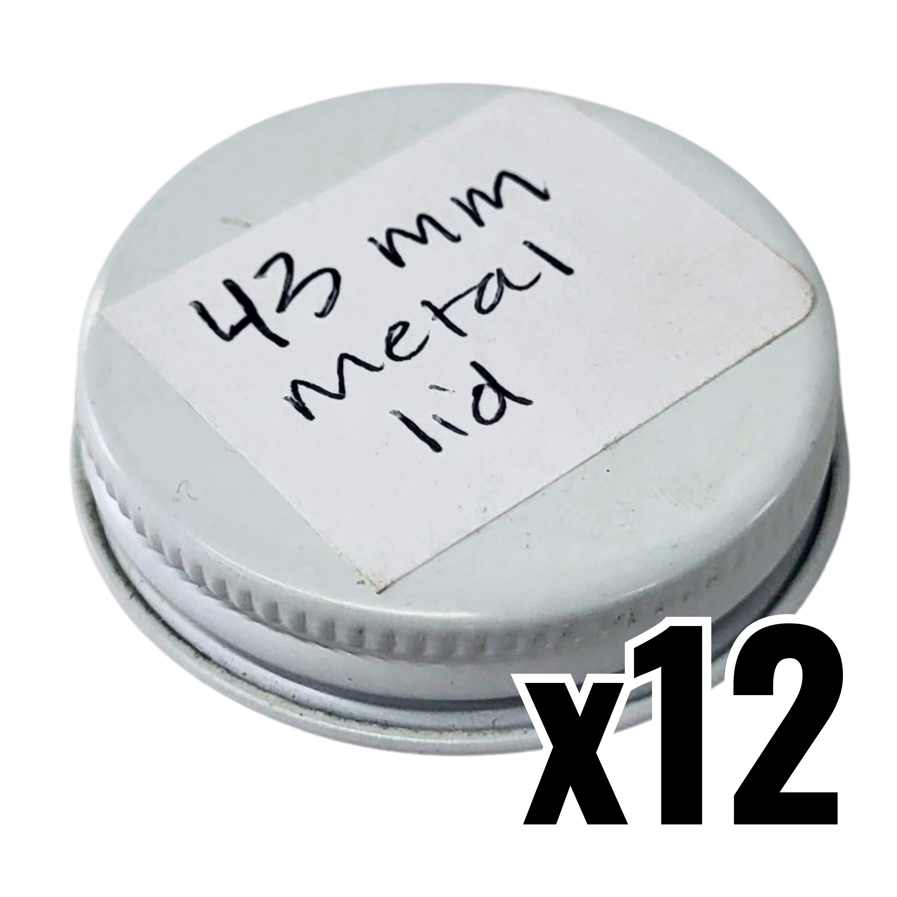43mm Metal Jar Lid