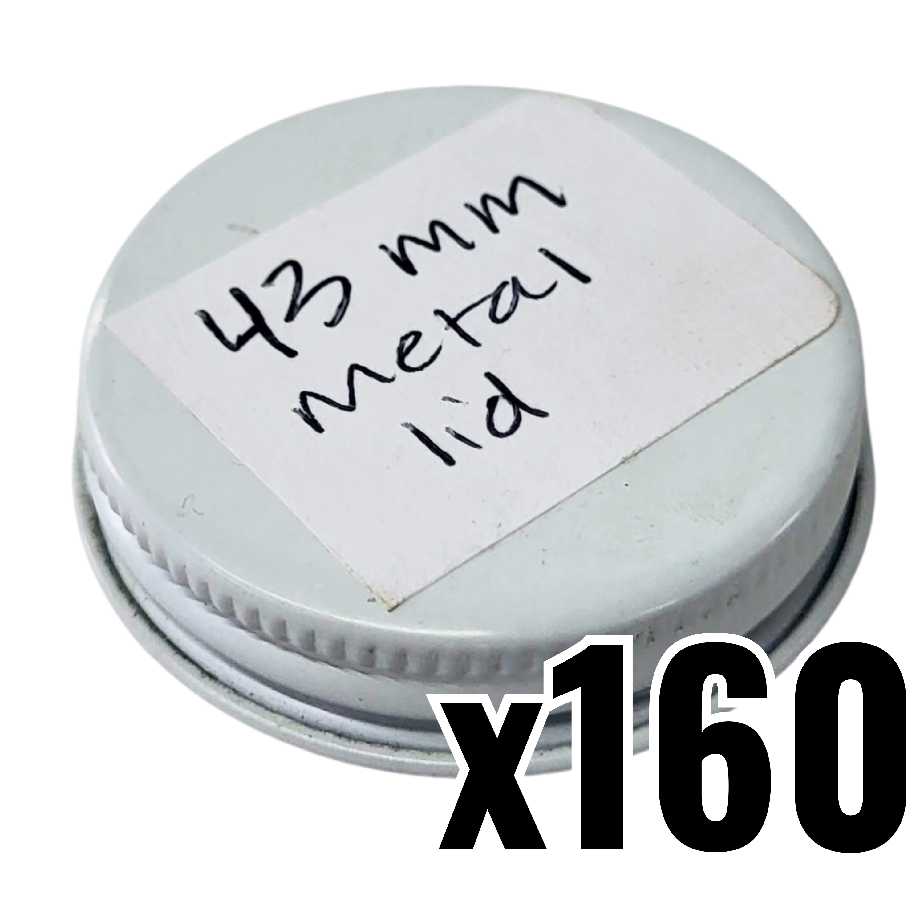 43mm Metal Jar Lid