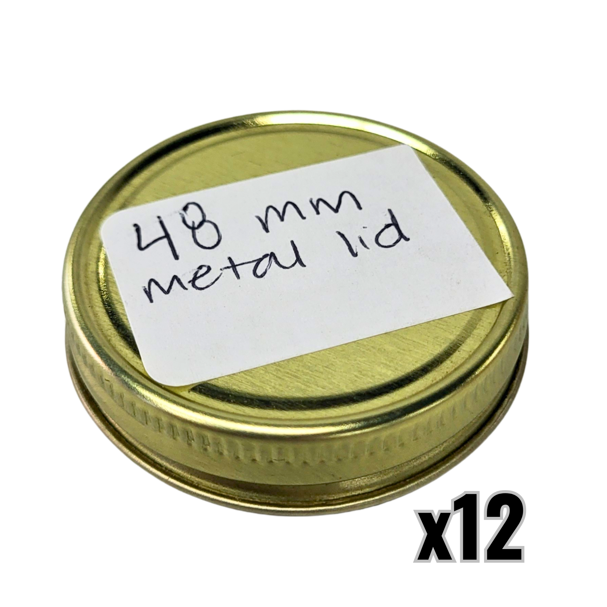 48mm Metal Jar Lid