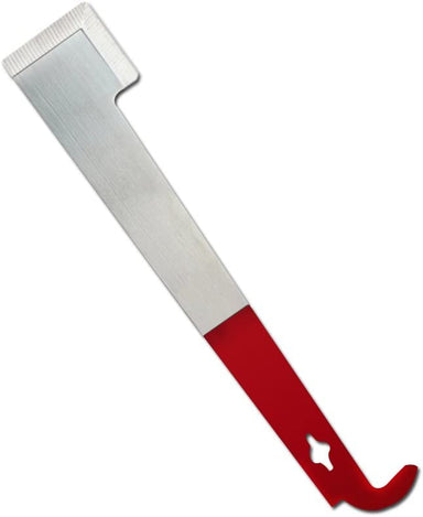 Steel J Hook Bee Hive Tool Frame Lifter and Scraper,Beekeeping Equipment, 10-1/2-Inch