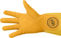 113 Cowhide Beekeeping Gloves with Reinforced Cuffs
