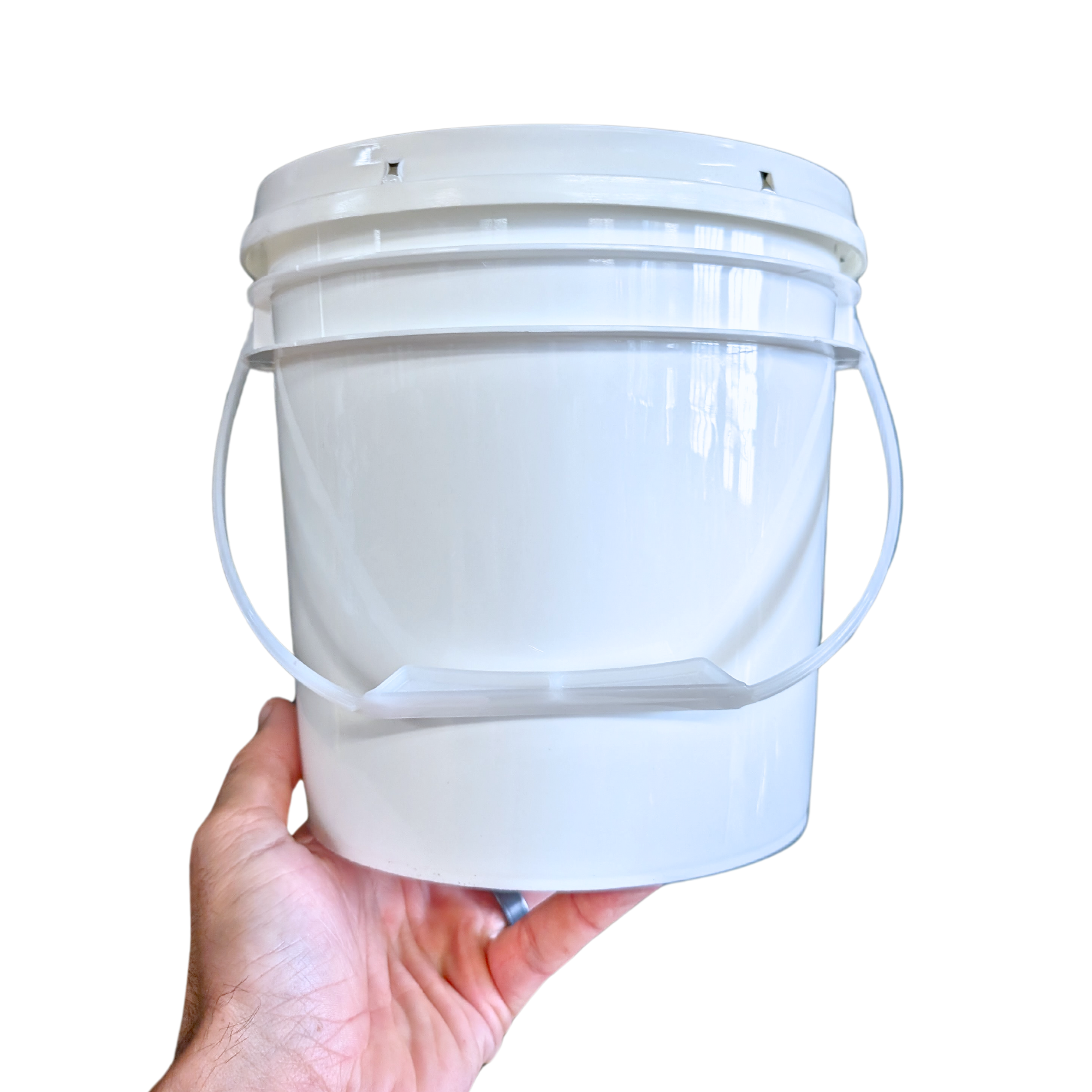 1 Gallon Round Bucket and Lid with Gasket