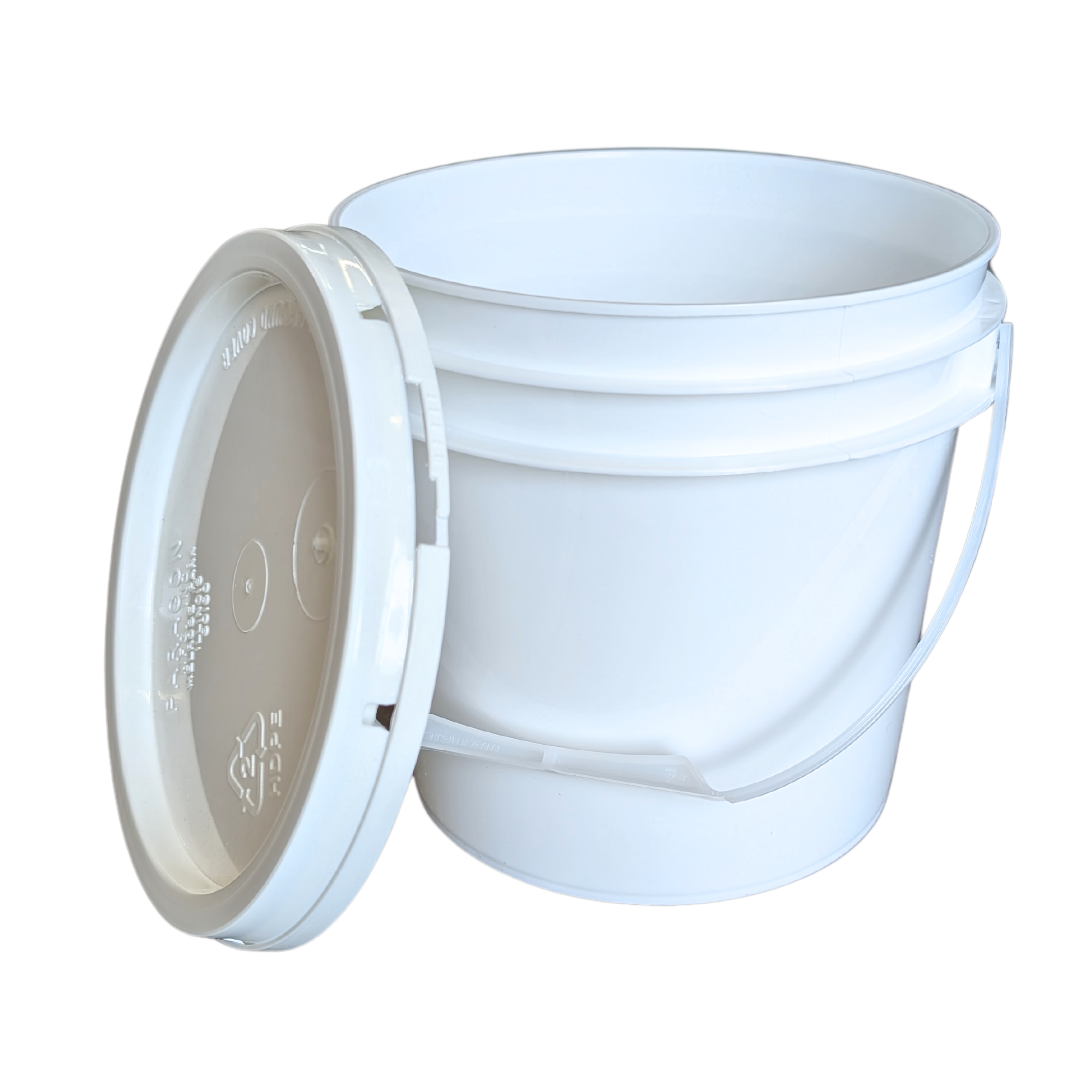 1 Gallon Round Bucket and Lid with Gasket