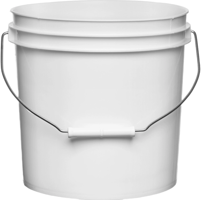 2 Gallon Round Bucket and Lid with Gasket