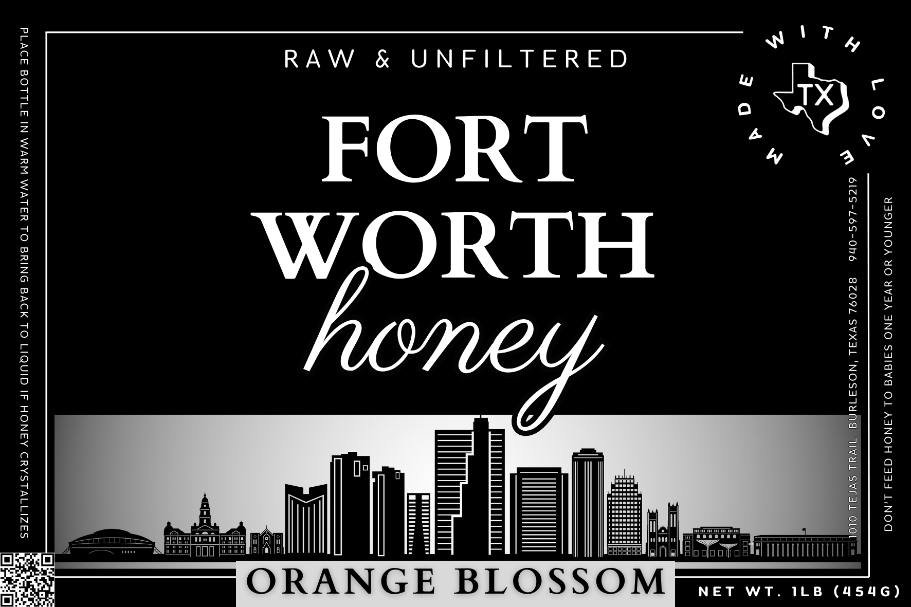 Fort Worth Honey - Orange Blossom