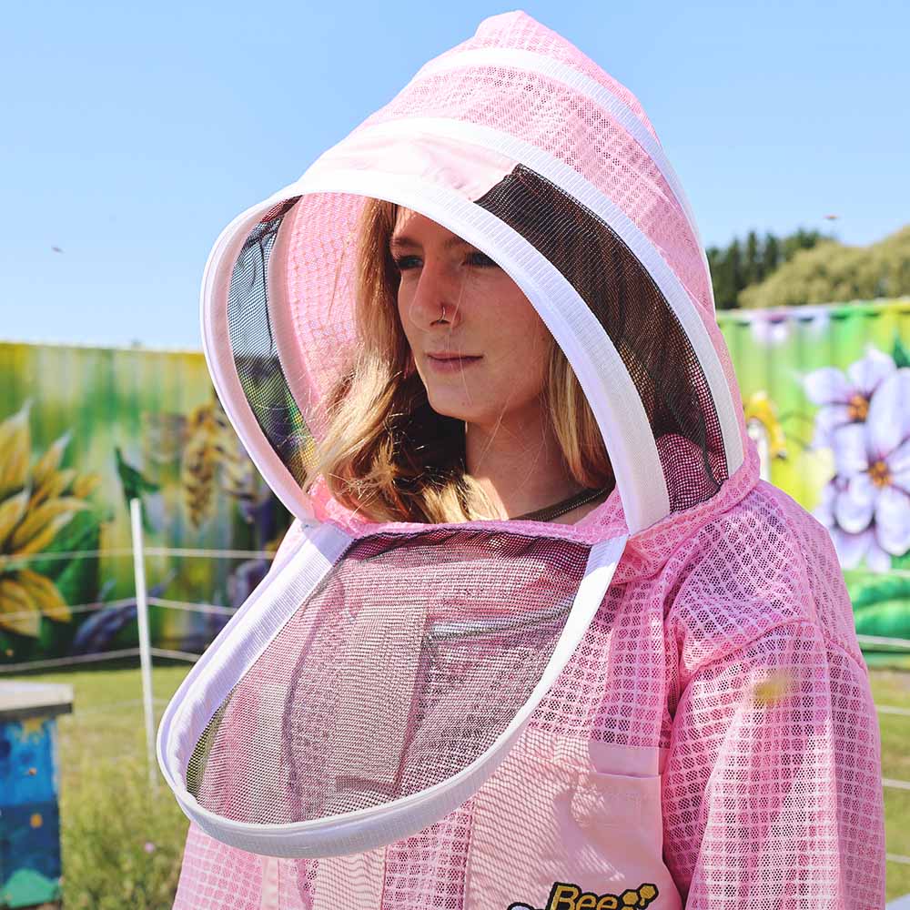 Bee Steward Pink Vented Suit