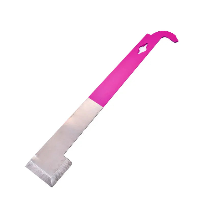 Stainless Steel Pink J-Hook Hive Tool Beekeeping Bee Tool