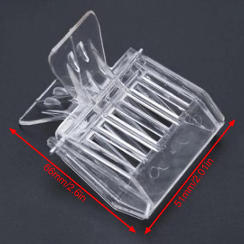 1Pcs Clear Bee Queen Catcher Clip Plistic Beekeeping Equipment Tool Beekeeper Isolation Room Apiculture Tools