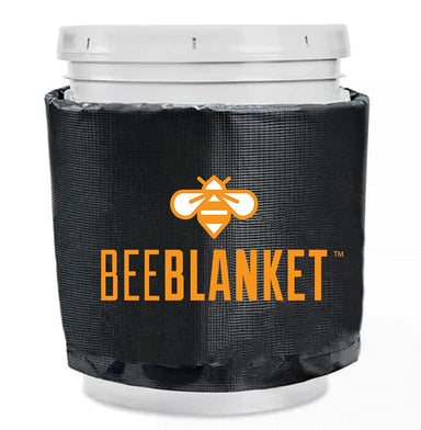 BB05GV Bee Blanket Honey Heater, 5 Gal Pail Heater with Cutout for Gate Valve, Charcoal Gray