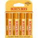 Lip Balm Easter Basket Stuffers - Honey, Lip Moisturizer with Responsibly Sourced Beeswax, Tint-Free, Natural Conditioning Lip Treatment, 4 Tubes, 0.15 Oz.