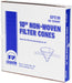 Premium 10" Econoline Non Woven Filter Cones, Package of 50