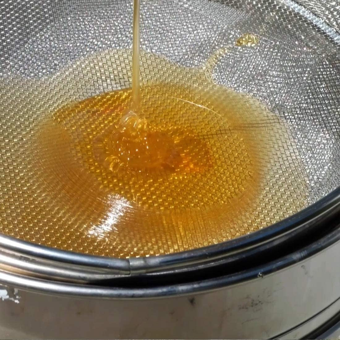 Stainless Steel Honey Strainer Double Sieve Mesh Fliter Beekeeping Equipment Tools,Double Bee Sieve Honey Debris Strainer